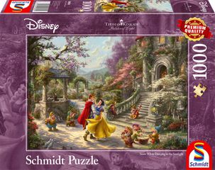 Schmidt - Thomas Kinkade: Disney - Dancing with the prince (1000 pieces) (SCH6255) / Toys