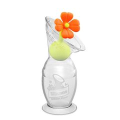 Haakaa - Gen. 2 Silicone Breast Pump & Flower Stopper Set - 100 ml / Baby and Children