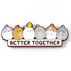 MOLANG - Together - Pin Badge-thumb-0