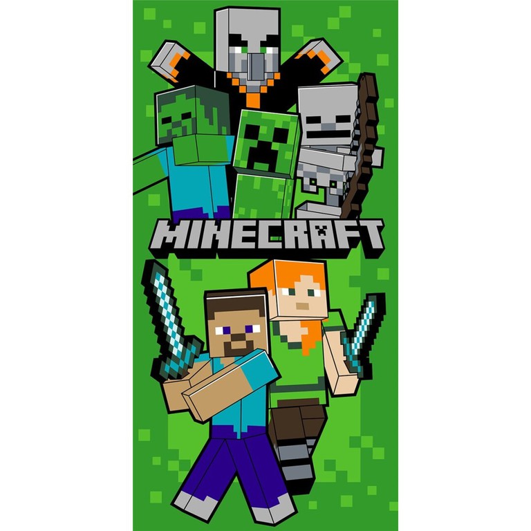 MINECRAFT - Beach Towel 70x140cm