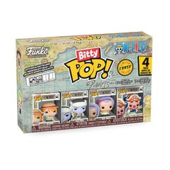 ONE PIECE - Bitty Pop 4 Pack 2.5cm - Nami-thumb-1
