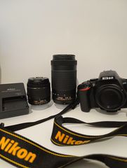 Nikon D3500 Kit με 18-55mm + 70-300mm VR + Γνήσια Τσάντα
