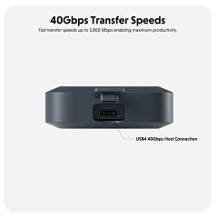 Hyper - HyperDrive EcoSmart USB4 SSD Enclosure / Electronics-thumb-4