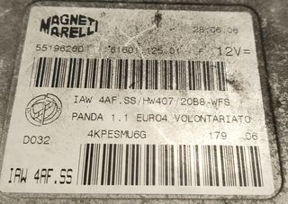 ΕΓΚΕΦΑΛΟΣ FIAT PANDA 2-169 1100cc (IAW4AF.SS/HW407/20B8-WFS, 61601.125.01, 55196260)-thumb-2