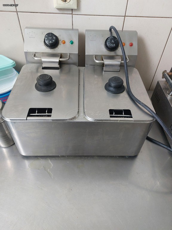 φριτέζα 2πλή 6lt+6lt