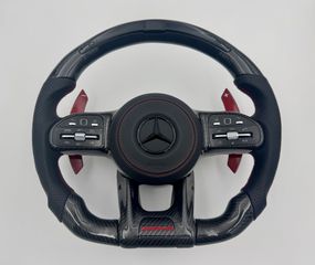 MERCEDES AMG CARBON LED ΤΙΜΟΝΙ !!