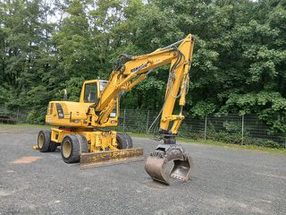 Εκσκαφέας Με Λάστιχα Komatsu 2010 PW 110-R ** Schild/Klima/2x Pratzen **-thumb-20