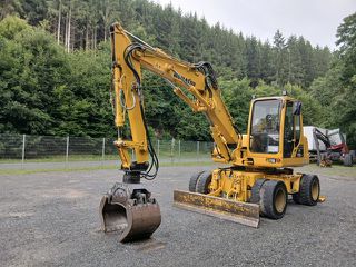 Εκσκαφέας Με Λάστιχα Komatsu 2010 PW 110-R ** Schild/Klima/2x Pratzen **-thumb-21