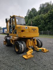 Εκσκαφέας Με Λάστιχα Komatsu 2010 PW 110-R ** Schild/Klima/2x Pratzen **-thumb-23