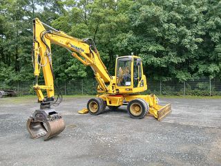 Εκσκαφέας Με Λάστιχα Komatsu 2010 PW 110-R ** Schild/Klima/2x Pratzen **-thumb-8