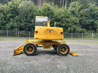 Εκσκαφέας Με Λάστιχα Komatsu 2010 PW 110-R ** Schild/Klima/2x Pratzen **-thumb-10
