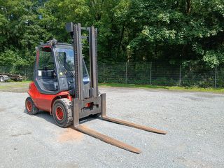 Linde 1999 H 45 D-03 ** Duplex / Diesel / 8.732 Hours **-thumb-1