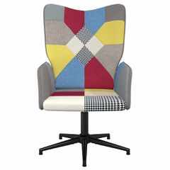 Πολυθρόνα Relax Σχέδιο Patchwork Υφασμάτινη 328187-thumb-2