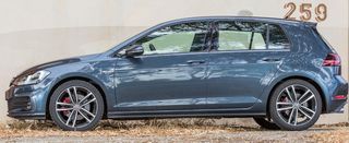 Volkswagen Golf 7 look GTD Πλαϊνά μαρσπιέ (2012-2017)
