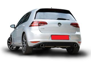 Volkswagen Golf 7 look GTD Πίσω σπόϊλερ προφυλακτήρα (2012-2017)