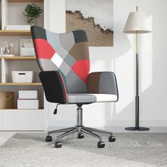 Πολυθρόνα Relax Σχέδιο Patchwork Υφασμάτινη 328201-thumb-1
