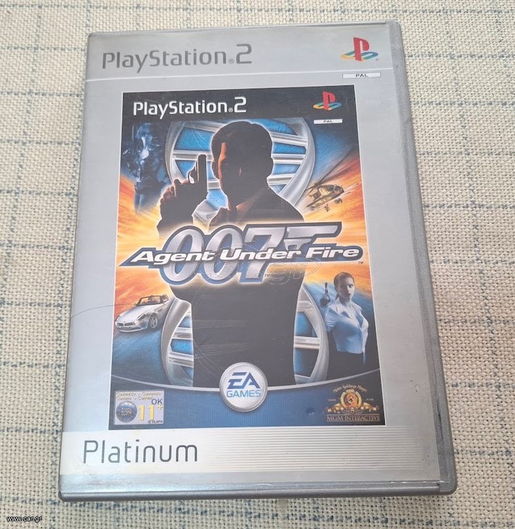 James Bond 007 - Agent under Fire - PLATINUM - PS2