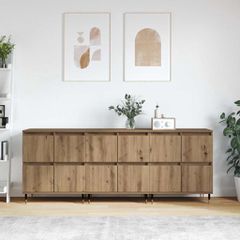 Παραδοσιακά Πλευρικά Έπιπλα 3 pcs artisan δρυς 180 x 35 x 70 εκ 3394510