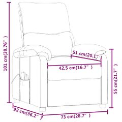 Πολυθρόνα Μασάζ Μαύρη Υφασμάτινη 342461-thumb-10