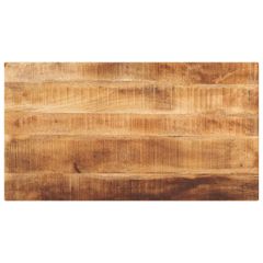 Επιφάνεια Τραπεζιού Ορθογώνια 120x60x2,5 εκ. Μασίφ Ξύλο Μάνγκο 371337
