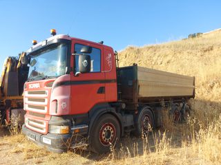 Ανατρεπόμενο Για Containers Με Βραχίονες Scania 2009 R 480 8X4 ΜΕΓΆΛΑ ΔΙΑΦΟΡΙΚΑ ΜΕ ΛΕΒΙΈ-thumb-4