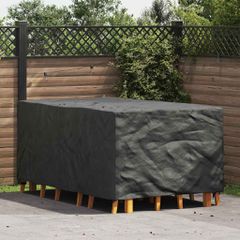 Κάλυμμα επίπλων Μονόχρωμο Μαύρο 143 x 225 x 90 εκ. 420D 4105727
