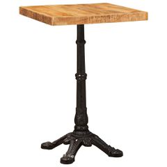 Τραπέζι Bistro Καφέ 50 x 50 x 76 εκ Στερεό ξύλο μάνγκο 42013025