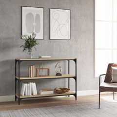 Βιβλιοθήκη Sonoma Δρυς 100x33x70,5 εκ. Επεξεργ. Ξύλο & Ατσάλι 819353