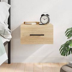 Κομοδίνα Επιτοίχια Sonoma Δρυς 35 x 35 x 20 εκ. 829874