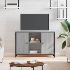 Έπιπλο Τηλεόρασης Γκρι Sonoma 100x35x65 εκ. από Επεξεργ. Ξύλο 832781