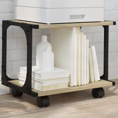 Βάση Εκτυπωτή 2 Επιπέδων Sonoma Δρυς 41x28x33,5 εκ Επεξ. Ξύλο 842272