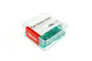 Σετ Ασφάλειες Αυτοκινήτου Mini 30A (50τμχ) AMiO 02223