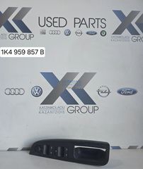 VWGOLF 5-JETTA-PASSAT 2004-2008 ΔΙΑΚΟΠΤΗΣ ΠΑΡΑΘΥΡΩΝ ΤΕΤΡΑΠΛΟΣ 10PIN ΚΩΔΙΚΟΣ ΑΝΤΑΛΛΑΚΤΙΚΟΥ 1K4959857B