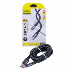 KLGO S-120 USB-A to Type-C USB Cable 200cm 20A - ArtSound and Lights