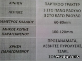 Σχίστες Ξύλων 2014 ΤΕΜΑΧΙΣΜΟΣ ΚΛΑΔΙΩΝ-thumb-1