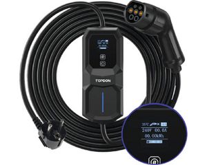 ΛΥΡΗΣ TOPDON ΦΟΡΤΙΣΤΗΣ ΗΛΕΚΤΡΙΚΟΥ ΑΥΤΟΚΙΝΗΤΟΥ TOPDON PULSEQ AC PORTABLE