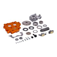KIT ΤΡΟΜΠΑΣ ΛΑΔΙΟΥ ΜΕ ΠΛΑΚΑ ΥΠΟΣΤΗΡΙΞΗΣ ΕΚΚΕΝΤΡΟΦΟΡΩΝ ΓΙΑ HARLEY DAVIDSON OEM SE cam plate and oil pump conversion kit 25284-11