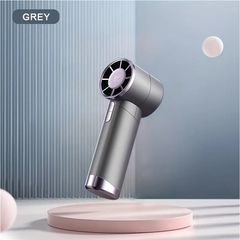 Φορητός Turbo Χειροκίνητος Ανεμιστήρας με LED Οθόνη