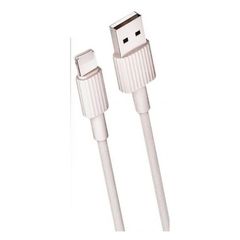 XO USB TO LIGHTNING CABLE WHITE 1m (NB156)