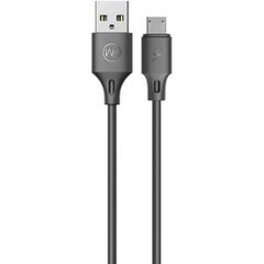 CHARGING CABLE WK MICRO BLACK 2M FULL SPEED PRO WDC-092 2.4A