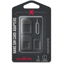 MAXLIFE NANO SIM CARD ADAPTERS