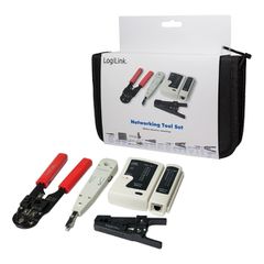 LOGILINK NETWORKING TOOL & TESTER SET 4 PARTS ECONLINE WZ0012