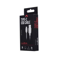 MAXLIFE TYPE-C FAST CHARGE CABLE 2A 1M-thumb-1