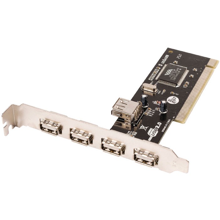 KONIG CMP-USB CARD2HS 4+1P