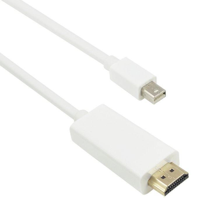 Καλώδιο DeTech Mini DP σε HDMI, 1.5m