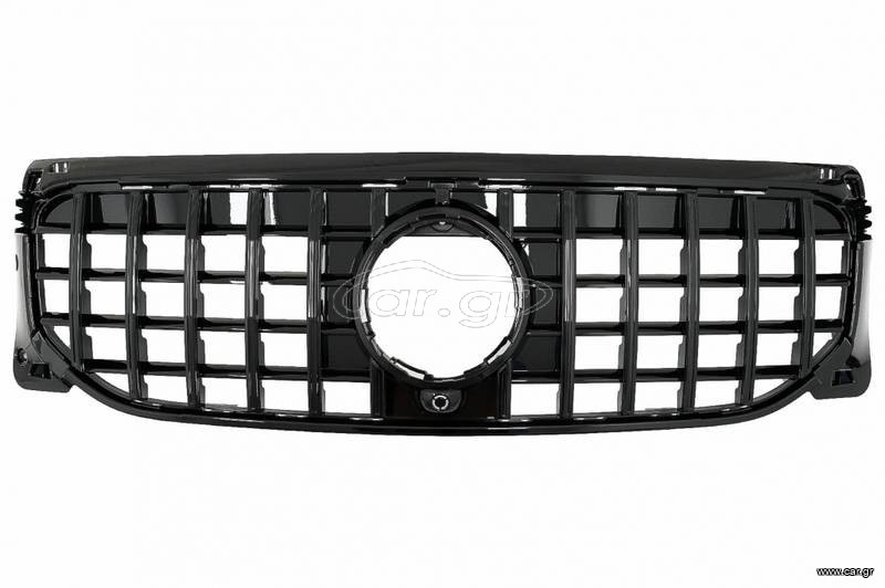 Μάσκα Για Mercedes-Benz GLB X247 19-23 Standard / Progressive / Style Panamericana Look Glossy Black/Night Package