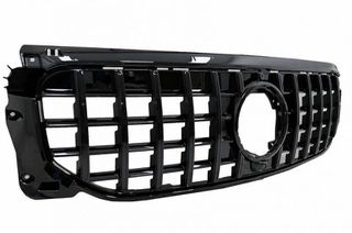 Μάσκα Για Mercedes-Benz GLB X247 19-23 Standard / Progressive / Style Panamericana Look Glossy Black/Night Package-thumb-1