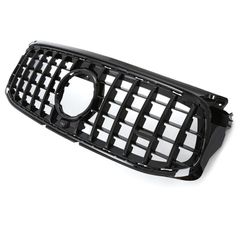 Μάσκα Για Mercedes-Benz GLB X247 19-23 Amg Line Panamericana Look Glossy Black/Night Package-thumb-1