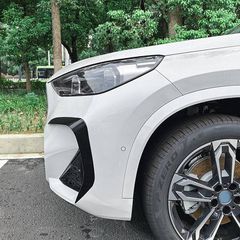 Μπροστινά Spoiler Flaps Για Bmw X1 U11 2022+ M-Packet Γυαλιστερό Μαύρο 2 Τεμάχια