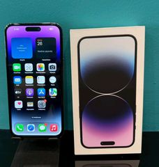 Apple iPhone 14 Pro Max 128GB Μωβ μαζί με θήκες φορτιστή καλώδιο